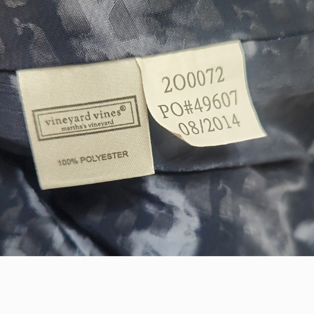 Vineyard Vines Blue Quilted Vest - Picture 7 of 8
